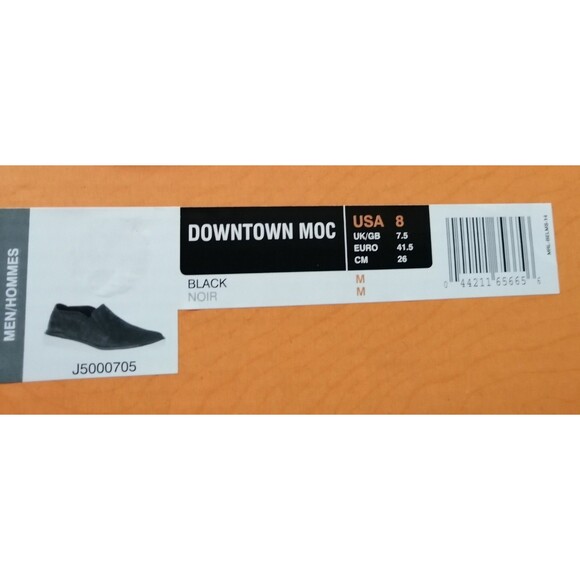 Merrell Downtown Moc Perforated Leather Slip On Shoes J5000705 Mens size 8 - Picture 7 of 7